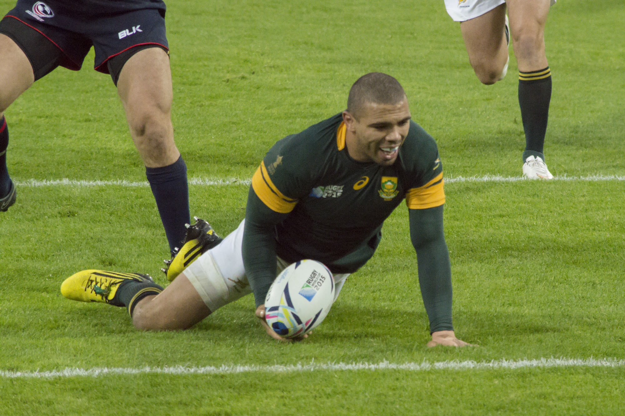 Die Springbokke in internasionale wedstrydaksie